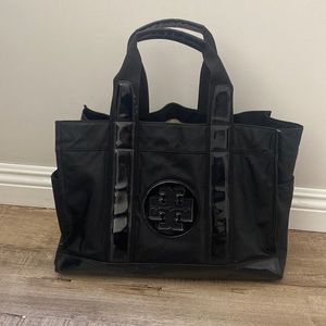 Black Tory Burch Tote Bag